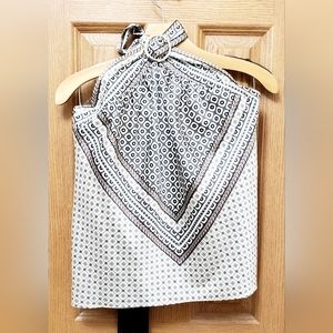 Crisscross halter top